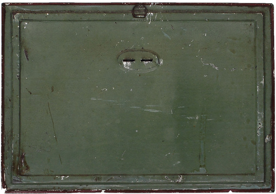 Портрет В.И. Ленина на металлической пластине / Металлтрест. М.: Московский рабочий, [1922–1929].